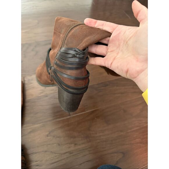 Fergalicious Women's Lexis Western Boots in brown size 8 - Picture 7 of 7